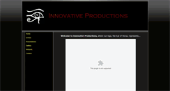 Desktop Screenshot of innovativeproductions.net